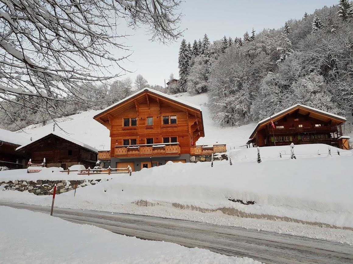 Tivoli Chalet Bed and Breakfast Leysin Exterior foto